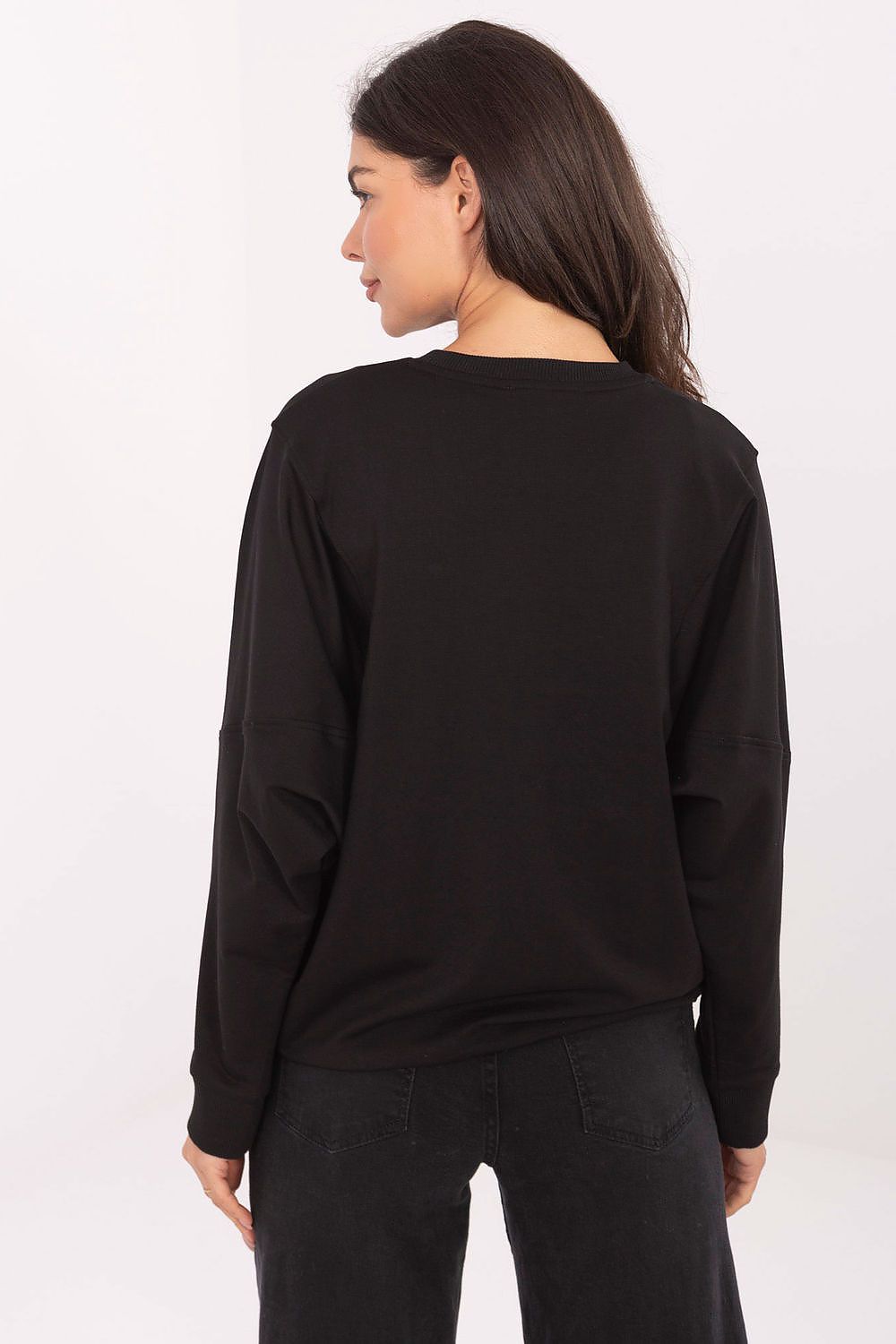   Bluza Damska Model RV-BL-A877.19P Black - Rue Paris 