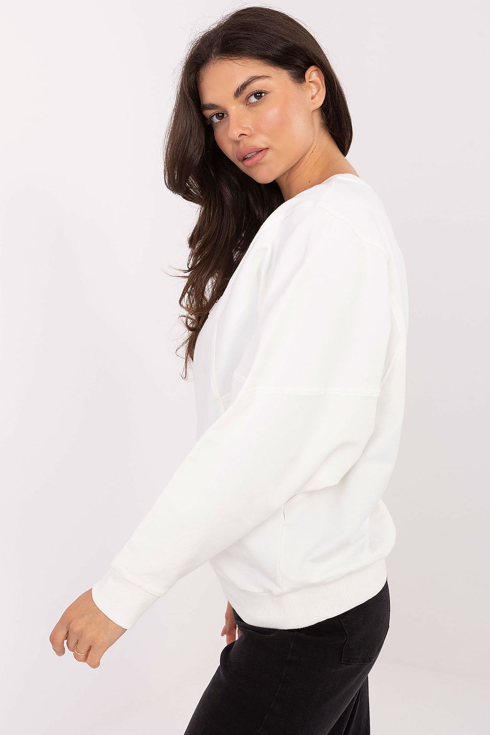   Bluza Damska Model RV-BL-A877.19P Ecru - Rue Paris 