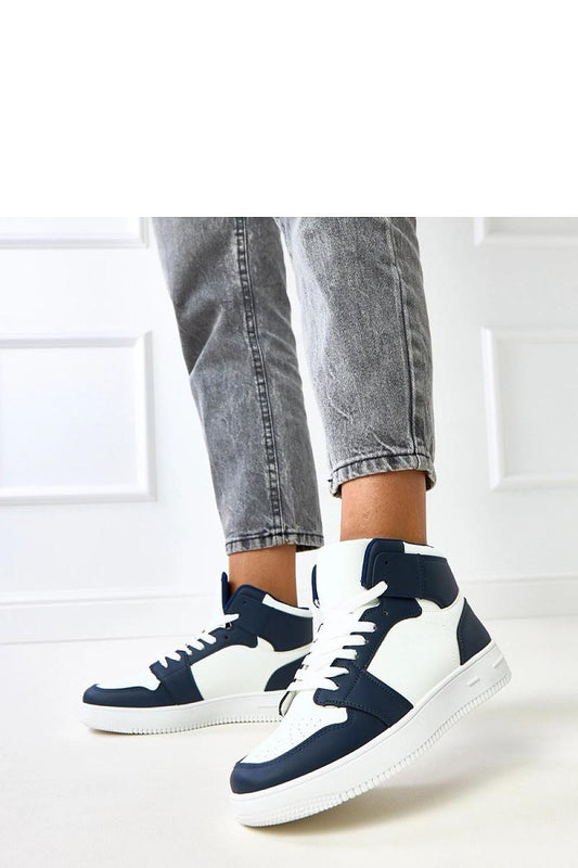   Buty Sportowe Model Olsen NEY-12 White/Navy - Solea 