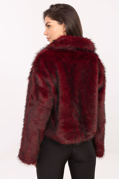   Kurtka Damska Model IT-KR-2502.50 Bordo - Rue Paris 