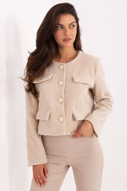   Zakiet Model IT-KR-FL9586.64 Light Beige - Rue Paris 