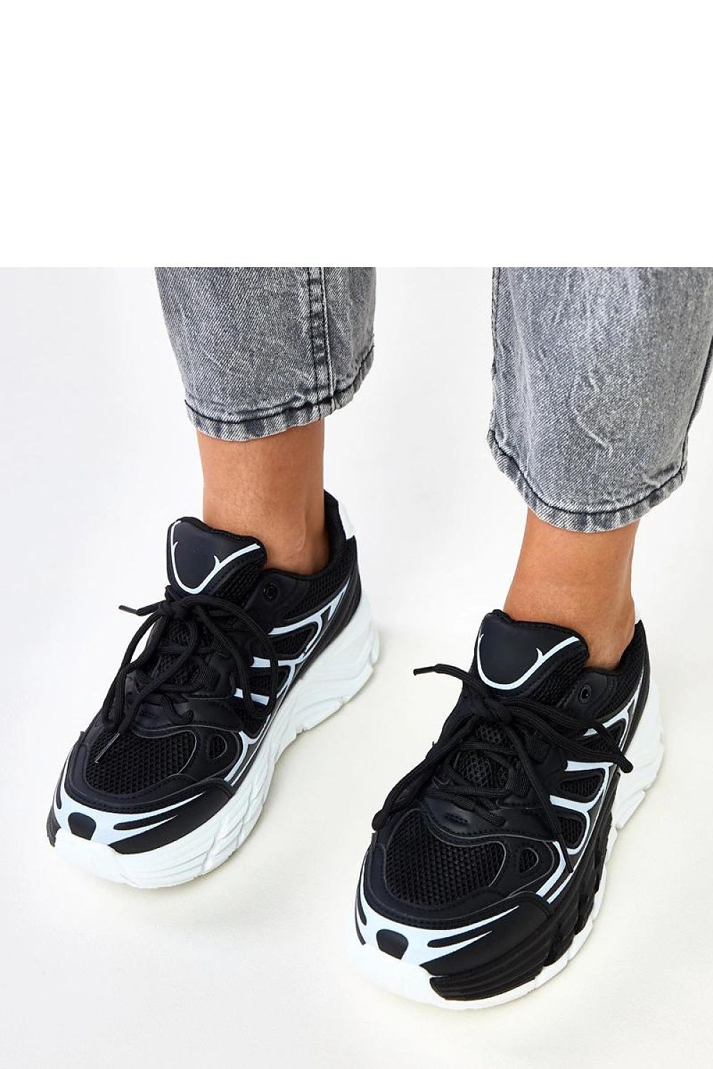   Buty Sportowe Model Souza EX5615-1 Black - Solea 