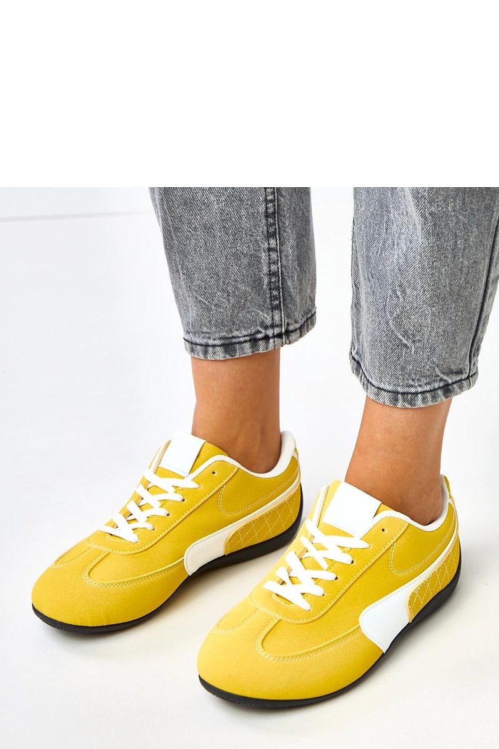   Buty Sportowe Model Manaar C2061-5 Yellow - Solea 