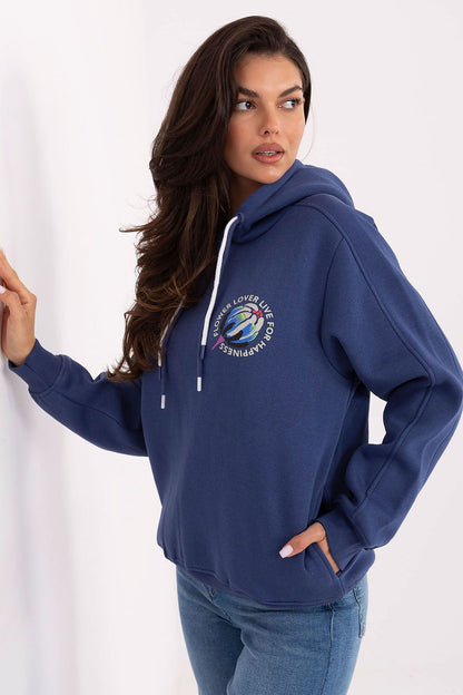   Bluza Damska Model D10600BK02784A Dark Blue - Sublevel 
