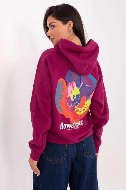   Bluza Damska Model D10600BK02784A Fuksja - Sublevel 