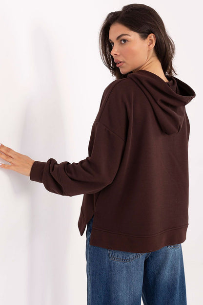   Bluza Damska Model IT-BL-H2314.26 Dark Brown - Factory Price 