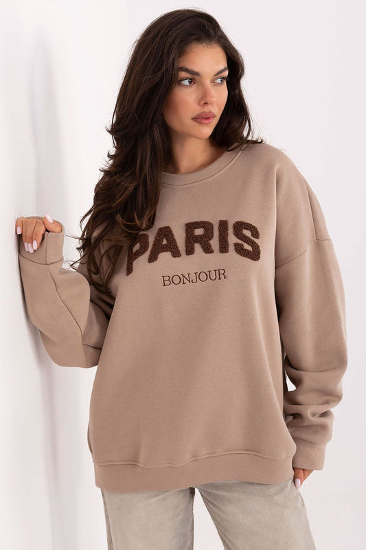   Bluza Damska Model IT-BL-H2404.07 Dark Beige - Factory Price 