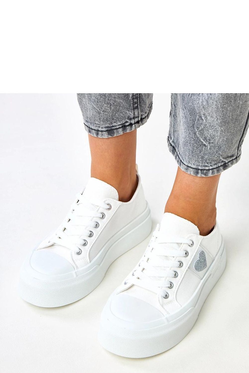   Buty Sportowe Model Nihal GLA1110 White - Solea 