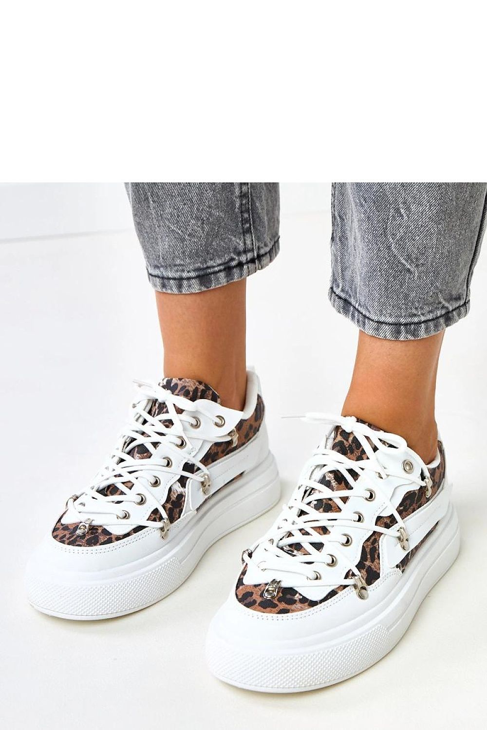   Buty Sportowe Model Felizia SL-A36 White - Solea 
