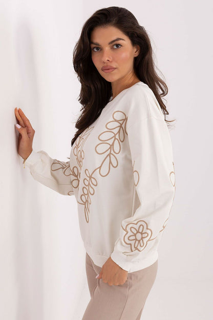   Bluza Damska Model RV-BZ-A175.02 Eecru - Relevance 