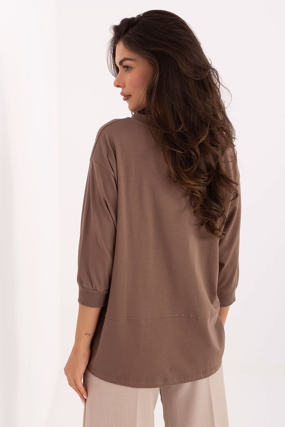   Bluzka Model RV-BZ-A785.58 Brown - Relevance 