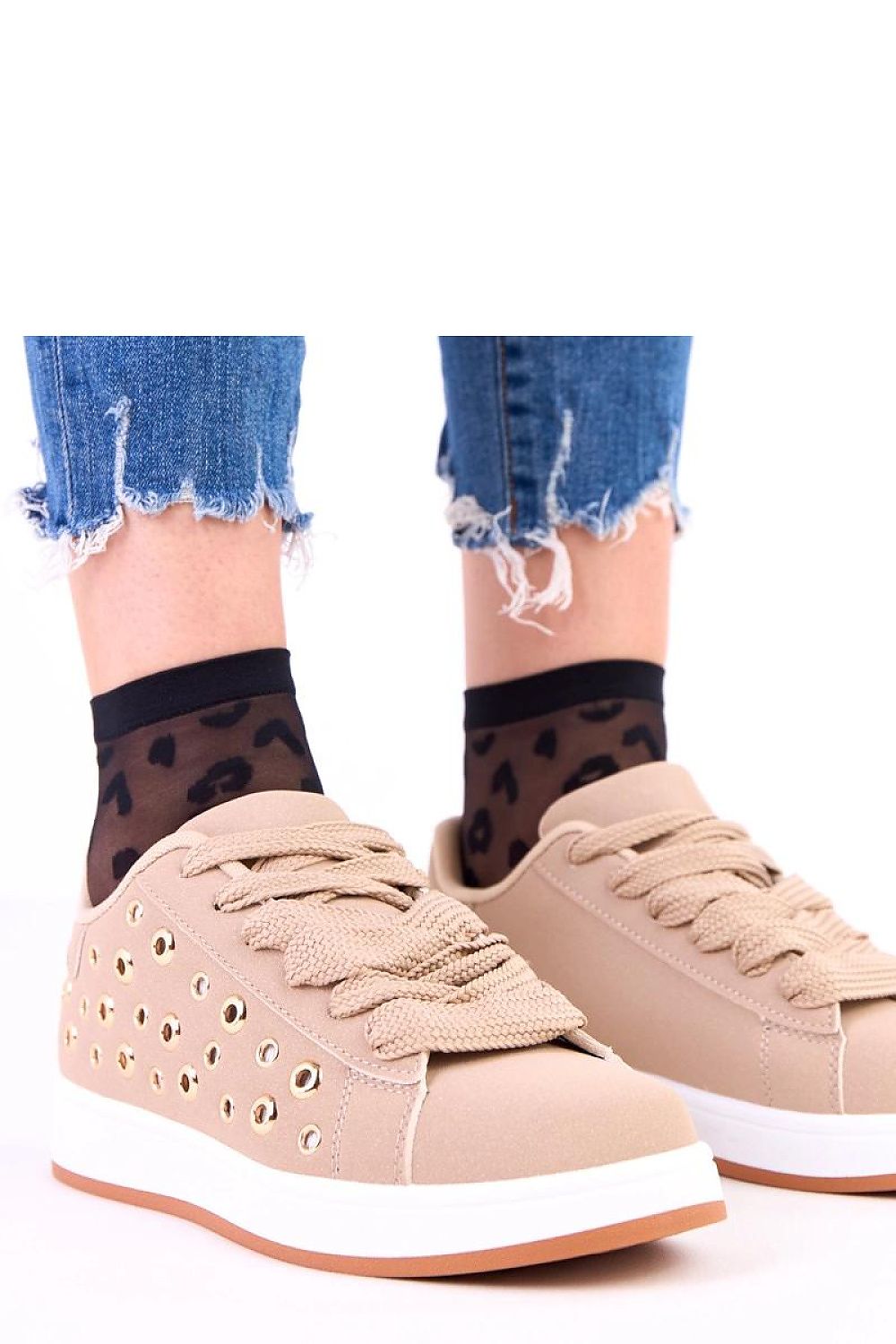   Buty Sportowe Model Adelis A-129 Brown - Solea 