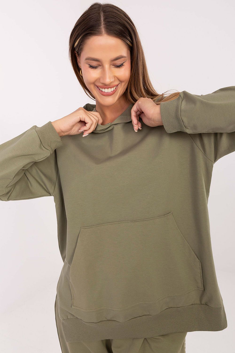   Bluza Damska Model RV-BL-A168.18 Khaki - Relevance 