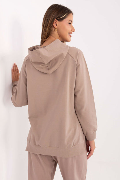   Bluza Damska Model RV-BL-A168.18 Dark Beige - Relevance 