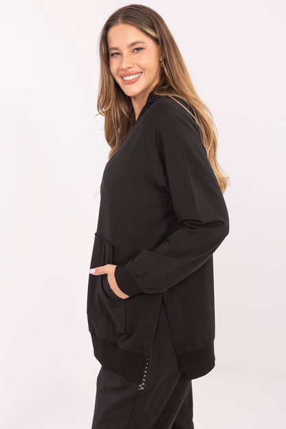   Bluza Damska Model RV-BL-A168.18 Black - Relevance 