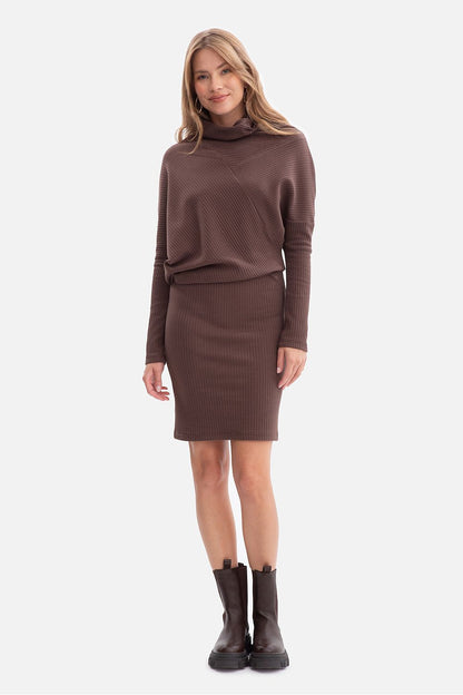  Sukienka Model B309 Brown - BeWear 