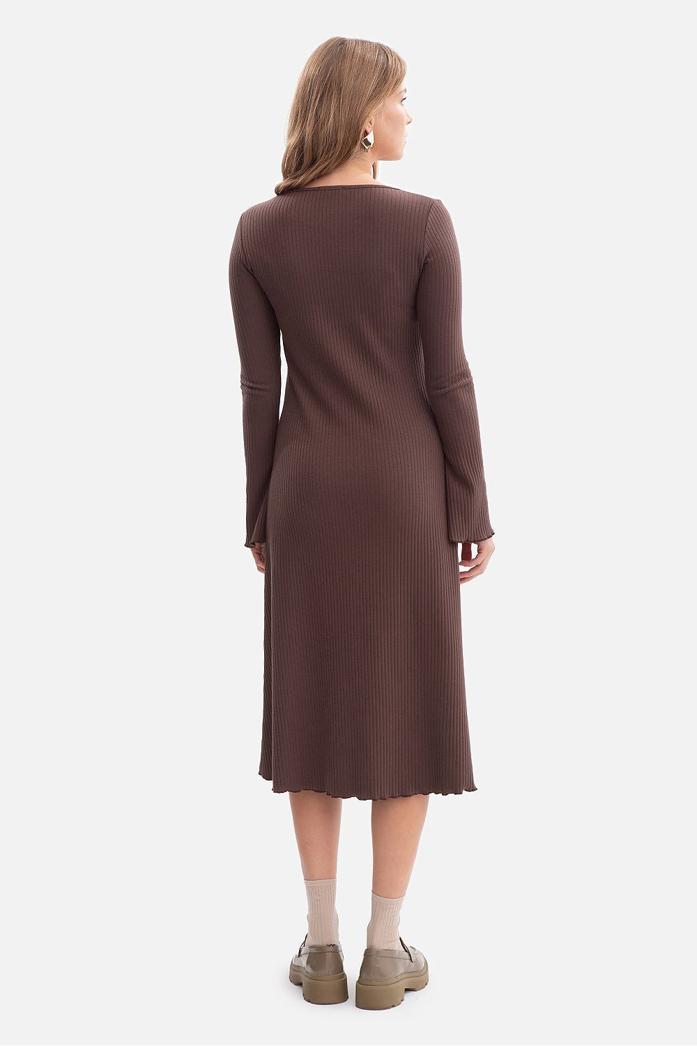  Sukienka Model B308 Brown - BeWear 