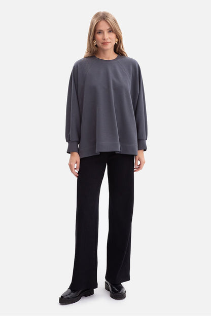   Bluza Damska Model B306 Stal - BeWear 