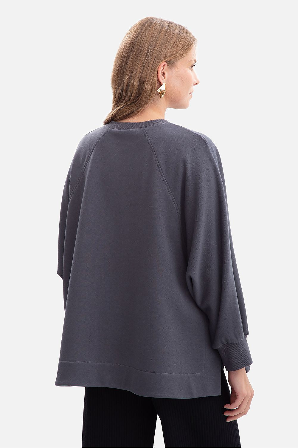   Bluza Damska Model B306 Stal - BeWear 