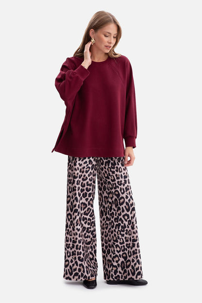  Bluza Damska Model B306 Burgund - BeWear 
