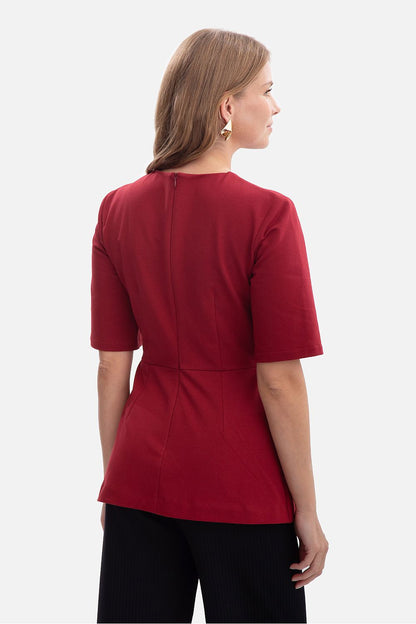   Bluzka Model B305 Bordo - BeWear 