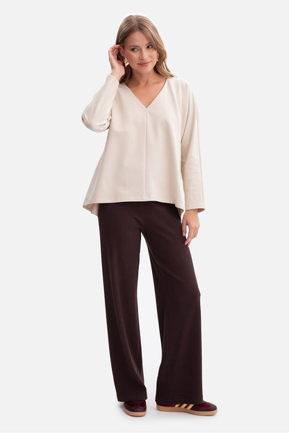   Bluzka Model B304 Piasek - BeWear 