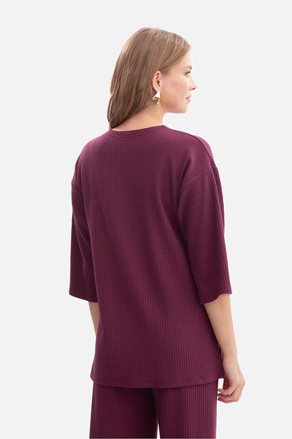   Bluzka Model B301 Śliwka - BeWear 