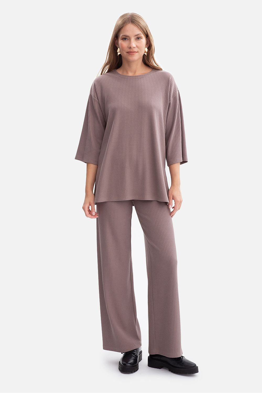   Bluzka Model B301 Cacao - BeWear 