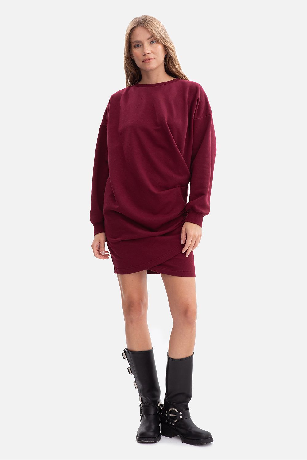  Sukienka Model B298 Burgund - BeWear 