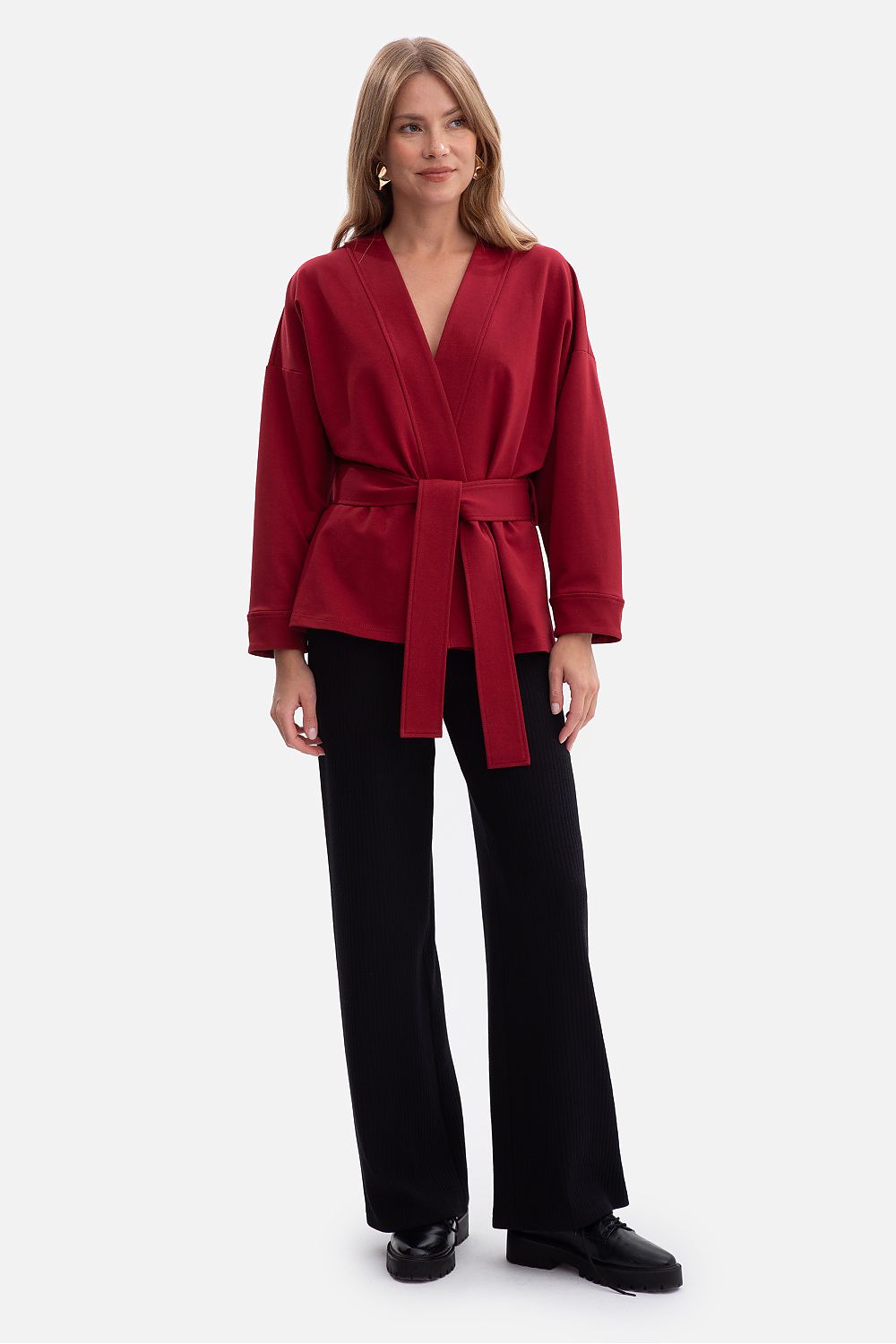   Narzutka Model B297 Bordo - BeWear 