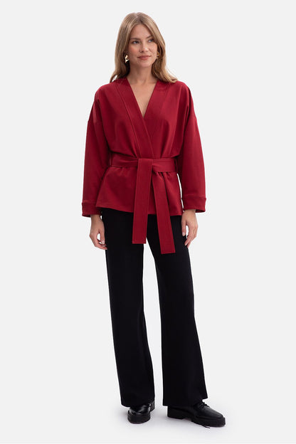   Narzutka Model B297 Bordo - BeWear 