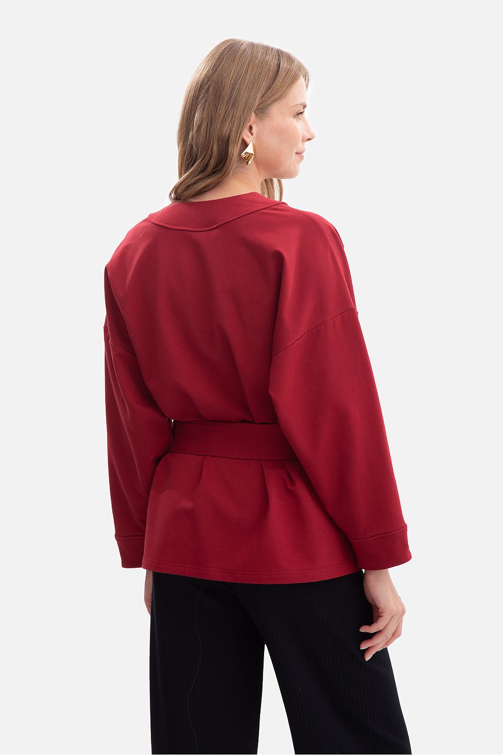   Narzutka Model B297 Bordo - BeWear 