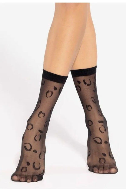   Skarpetki Model Trendy Line 15 20 Den Black - Gatta 