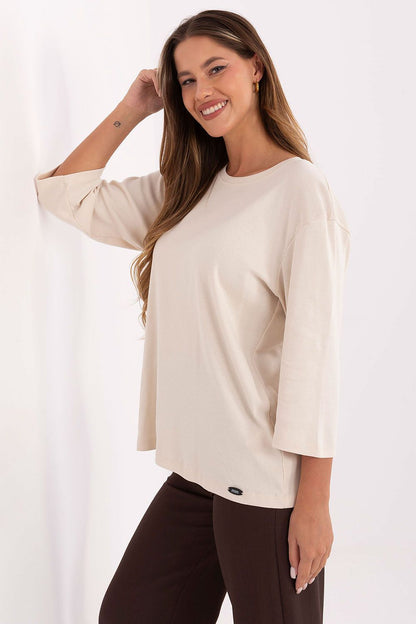  Bluzka Model RV-BZ-A804.05P Light Beige - Relevance 