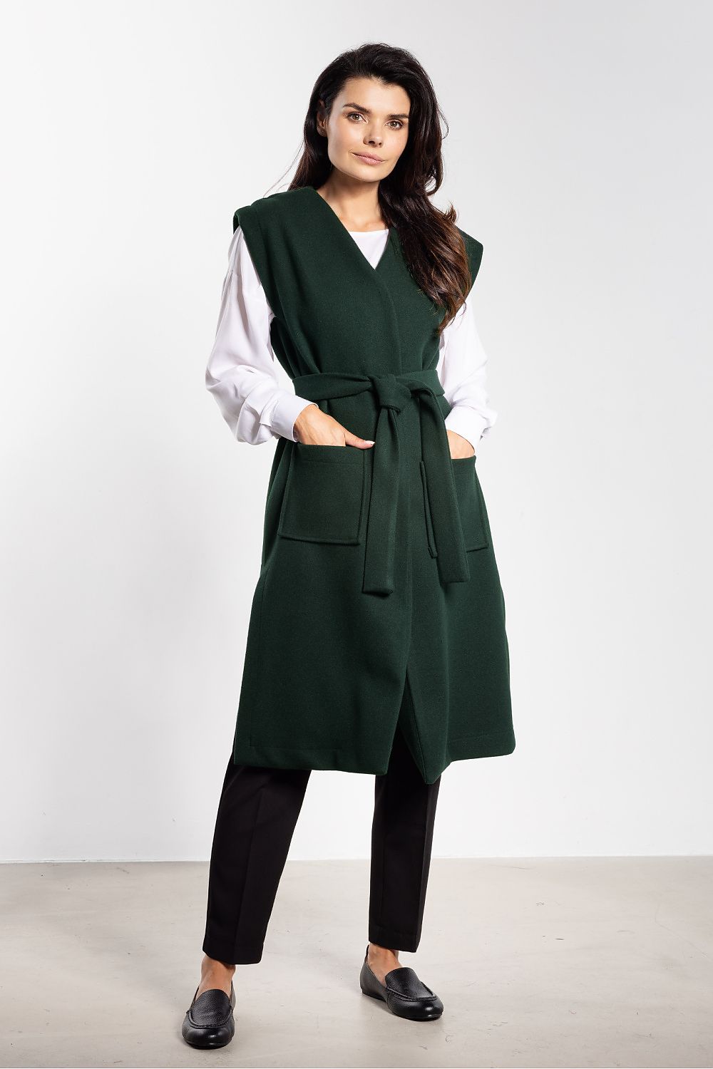   Kamizelka Model A753 Bottle Green - awama 