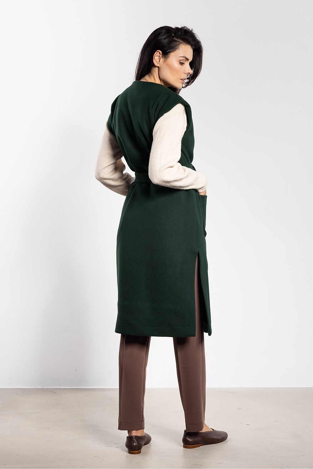   Kamizelka Model A753 Bottle Green - awama 