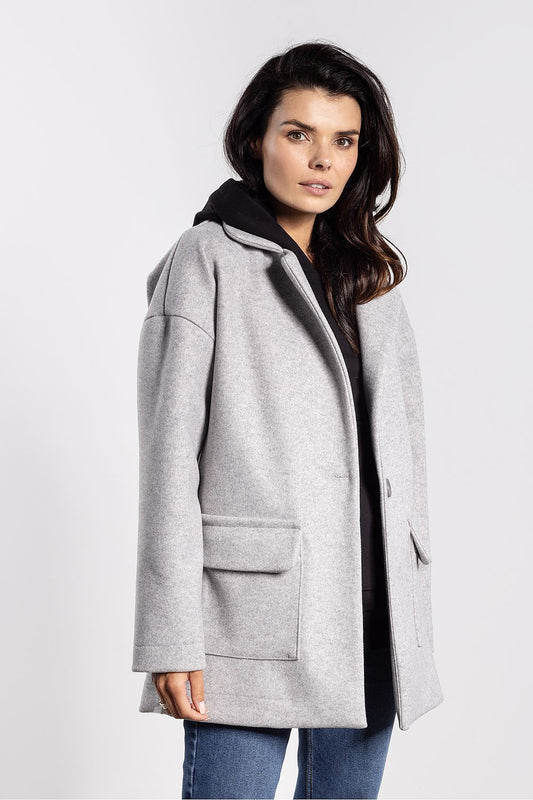   Kurtka Damska Model A751 Grey - awama 