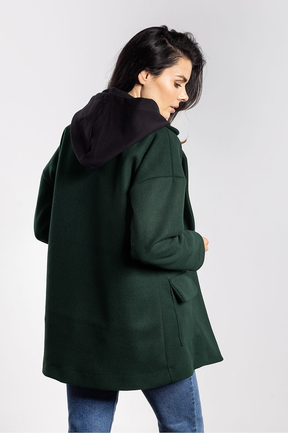  Kurtka Damska Model A751 Bottle Green - awama 