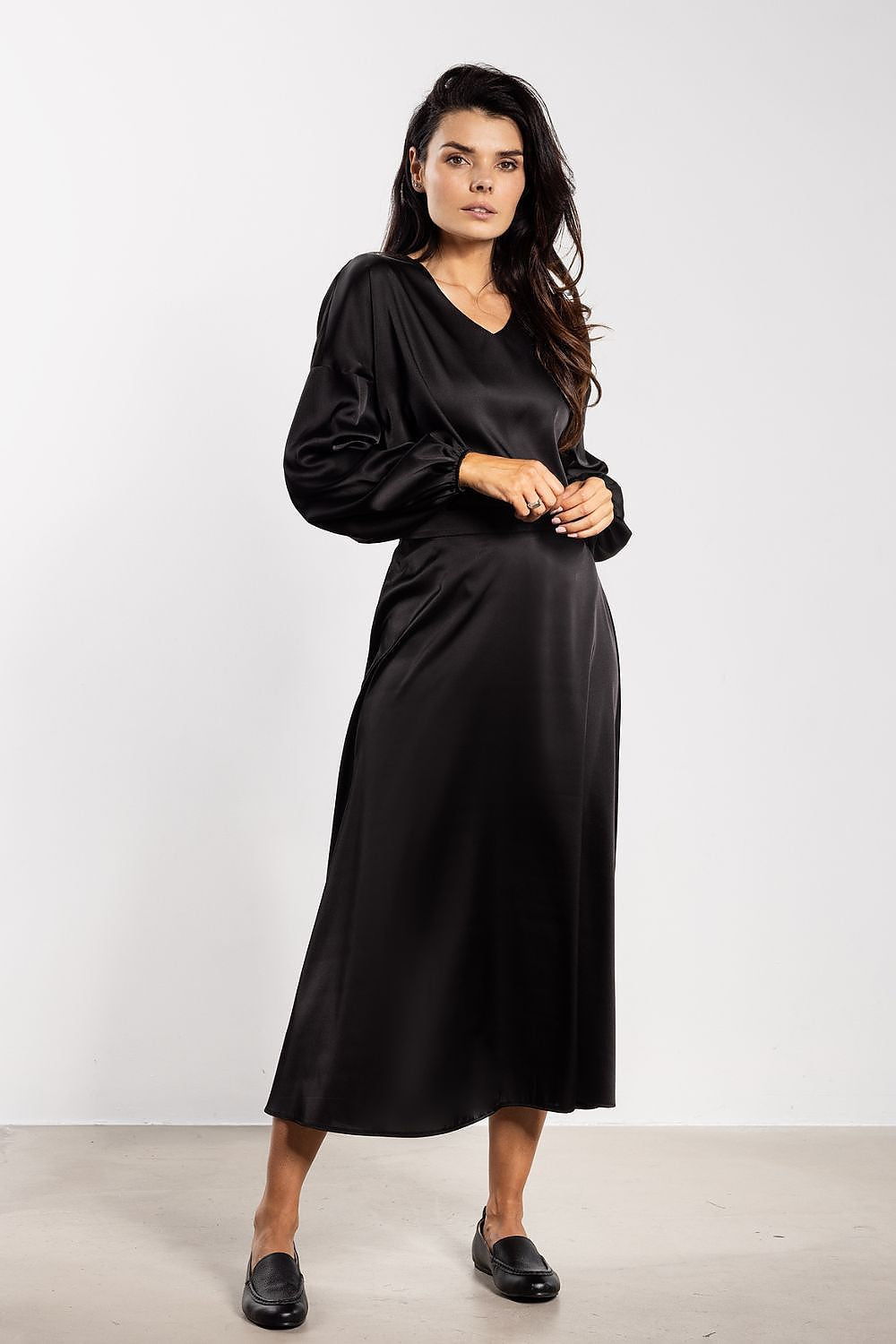   Bluzka Model A740 Black - awama 