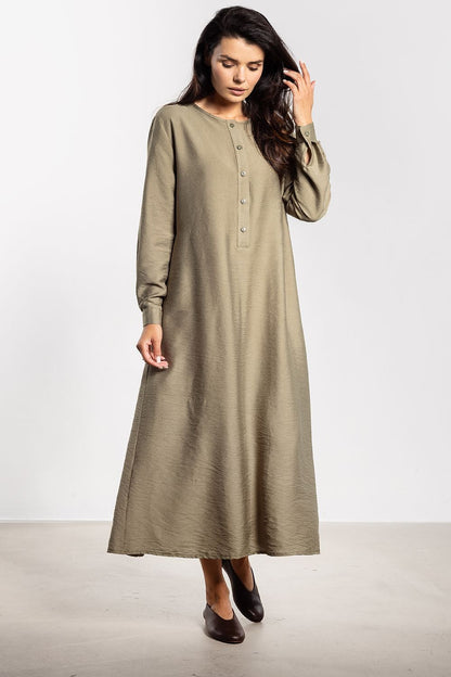 Sukienka Model A733 Szałwia - awama 