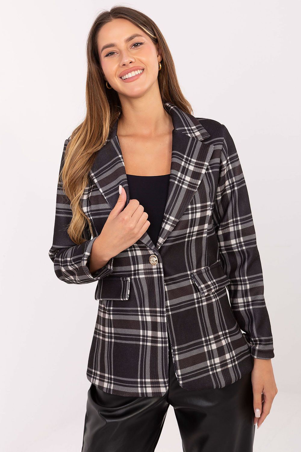   Marynarka Model MI-MA-3262.32 Black - Rue Paris 