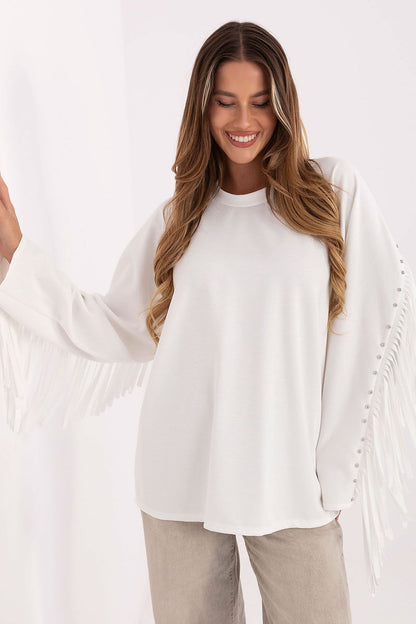   Bluza Damska Model IT-BZ-21695.10 White - Factory Price 