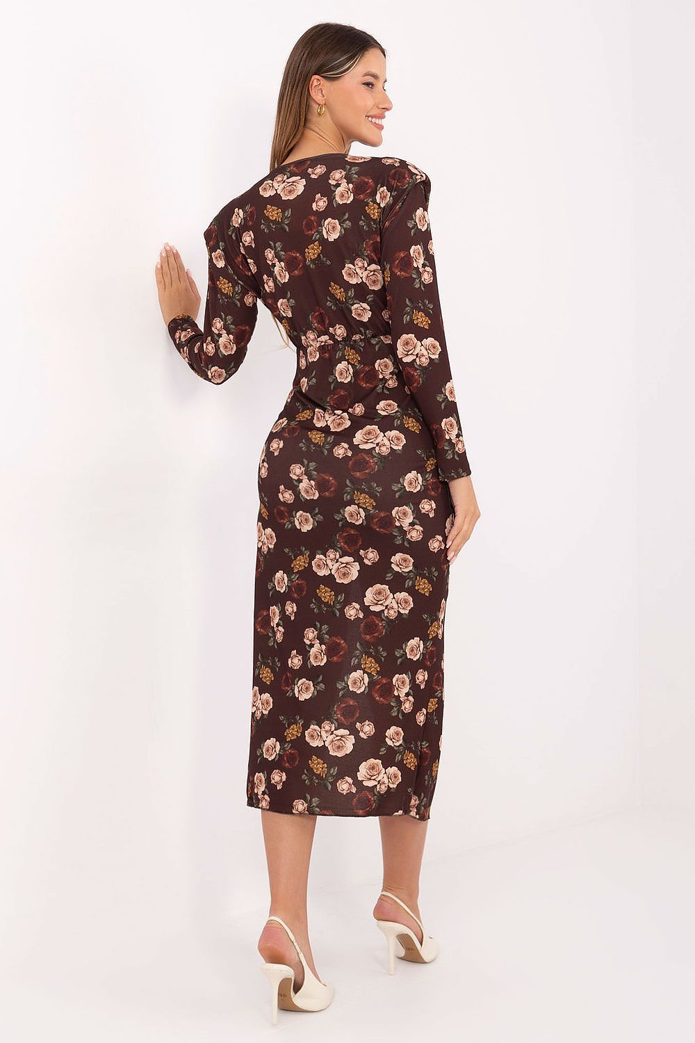   Sukienka Model IT-SK-21625-2.28 Brown - Italy Moda 