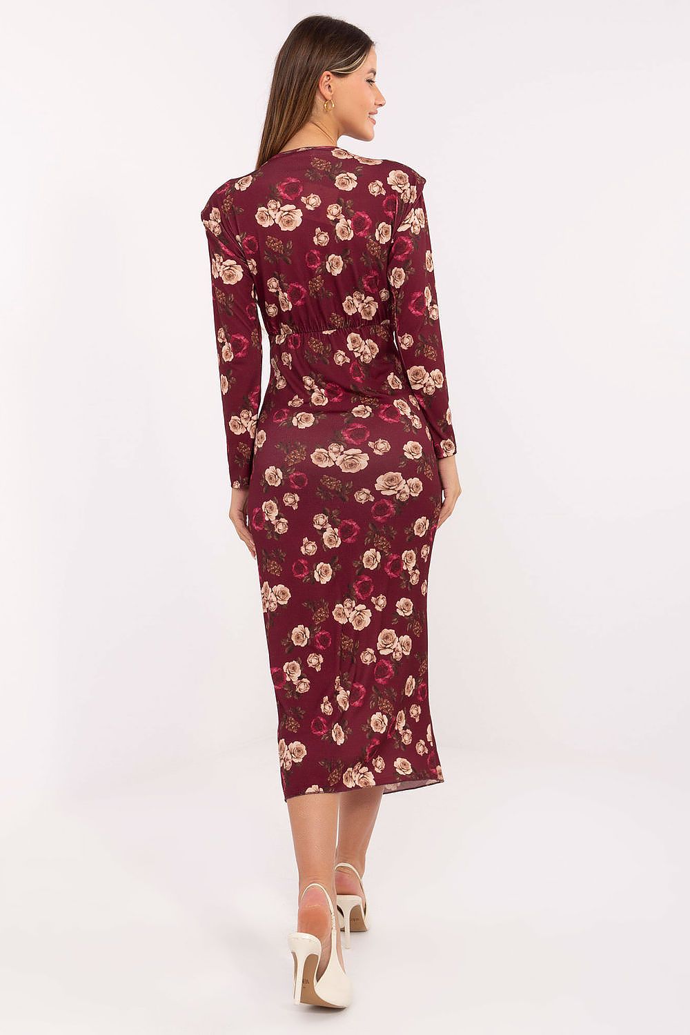   Sukienka Model IT-SK-21625-2.28 Bordo - Italy Moda 