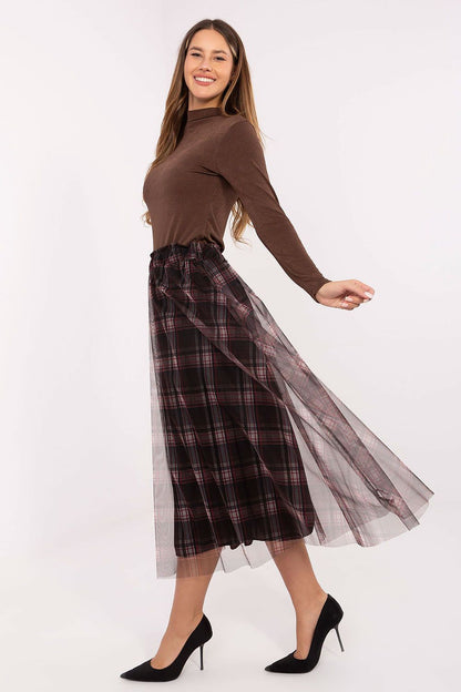  Spódnica Model MI-SD-271329-3.06 Black - Italy Moda 