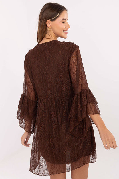  Sukienka Model MI-SK-62435.16 Brown - Italy Moda 