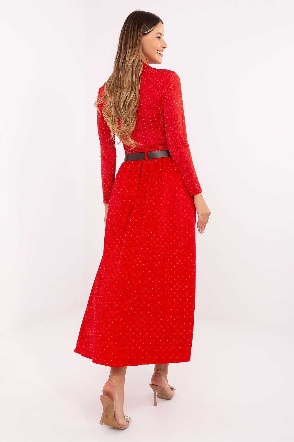  Spódnica Model DHJ-SD-19720-1.32 Red - Italy Moda 