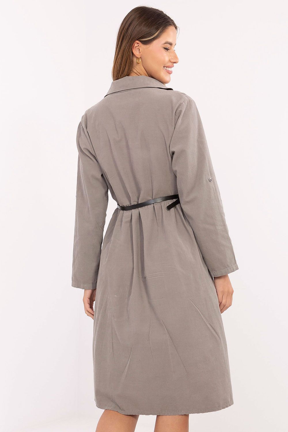  Sukienka Model MI-SK-92400.17 Dark Beige - Italy Moda 