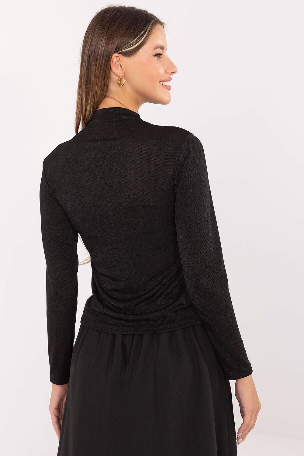   Bluzka Model IT-BZ-15368.03 Black - Rue Paris 