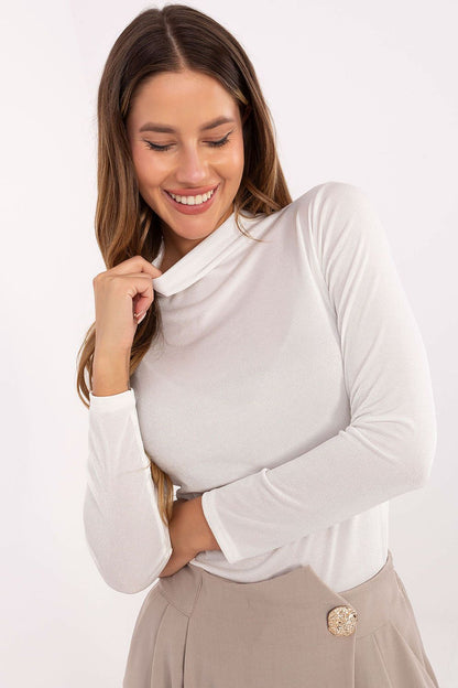   Bluzka Model IT-BZ-15368.03 Ecru - Rue Paris 